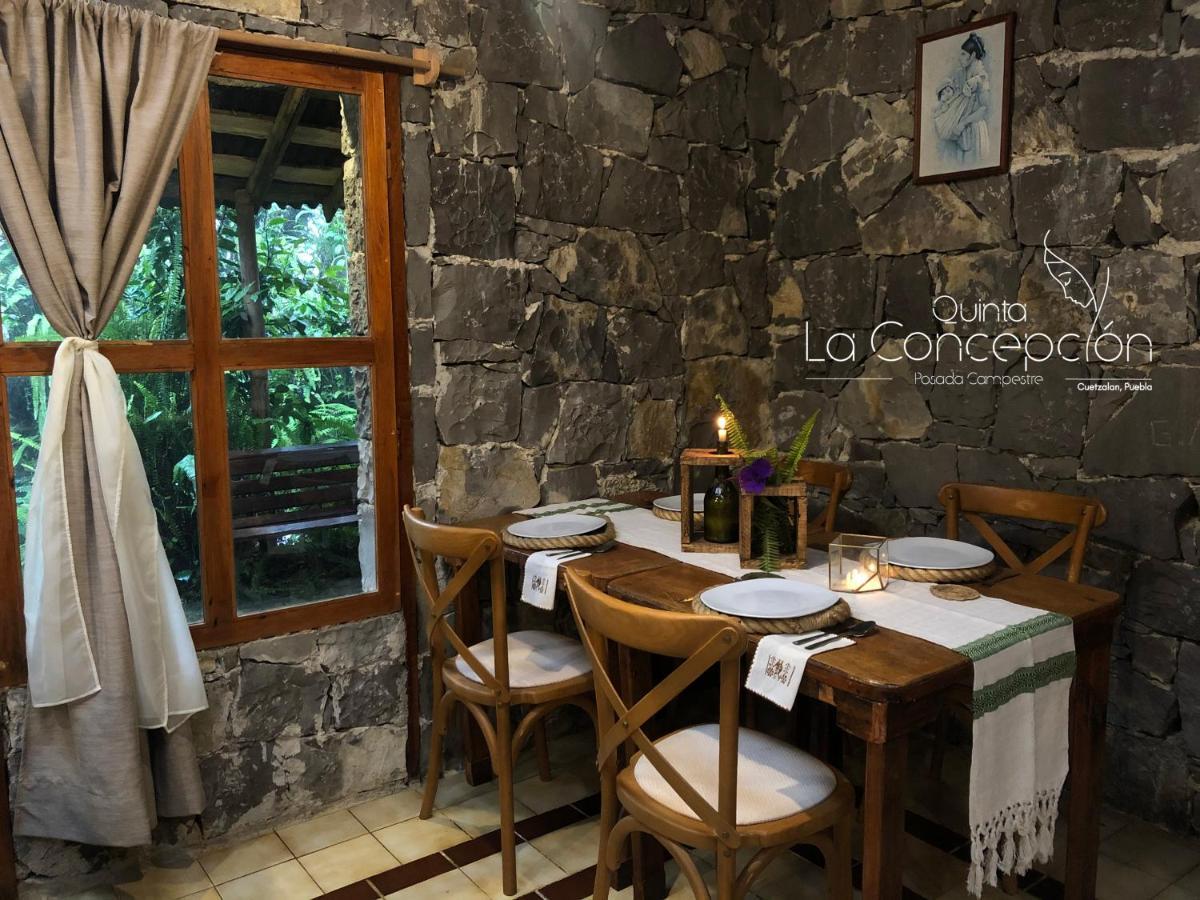 Quinta La Concepcion, Cuetzalan Puebla Hotel Xocoyolo Eksteriør billede